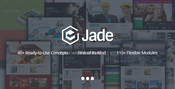 Jade – Flexible Multi Purpose Responsive Theme (Miscellaneous)