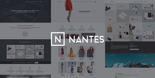 Nantes – Creative Ecommerce & Corporate Theme (WooCommerce)