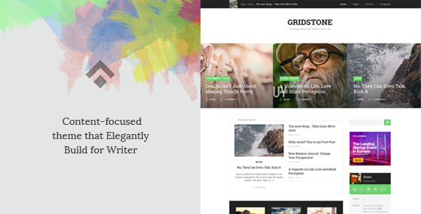 Gridstone: Elegantly Built for Blogger (Personal)